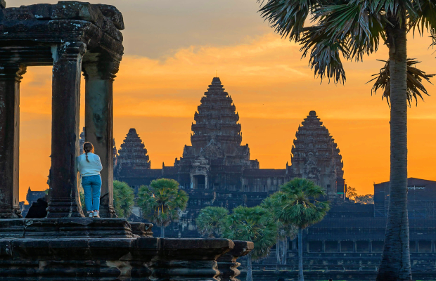 Siem Reap Full Day Angkor Wat Temple Tour with Sunset
